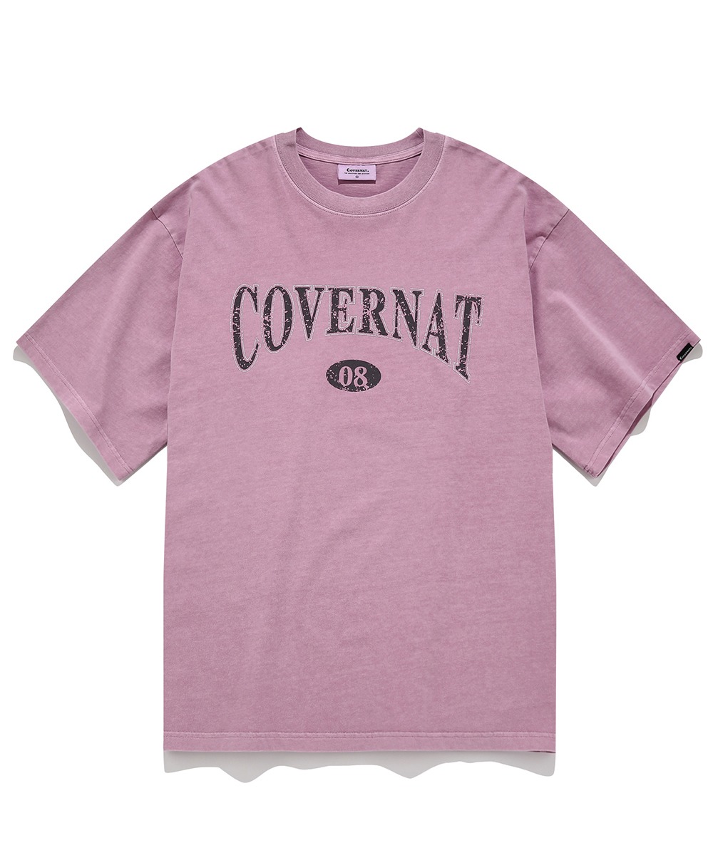 피그먼트 아치 브릿지 티셔츠 핑크